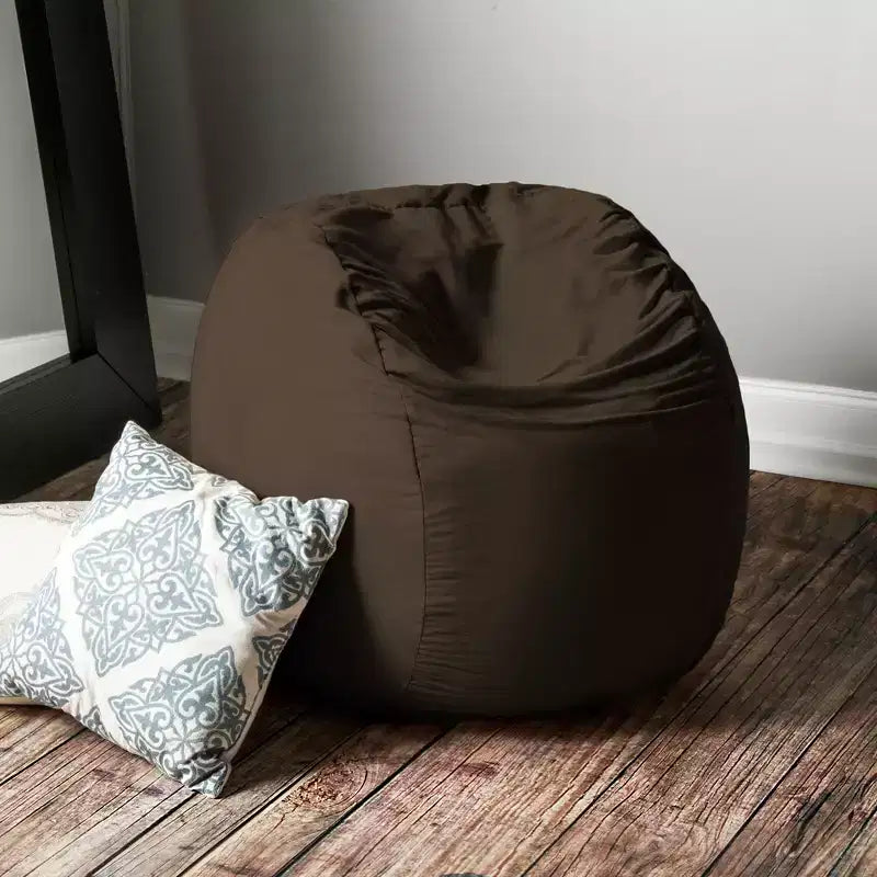 3-Foot Bean Bag Chair with Removable Microsuede Cover, Kids