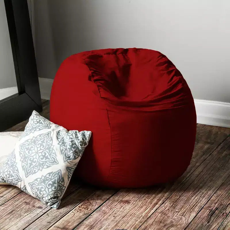 3-Foot Bean Bag Chair with Removable Microsuede Cover, Kids
