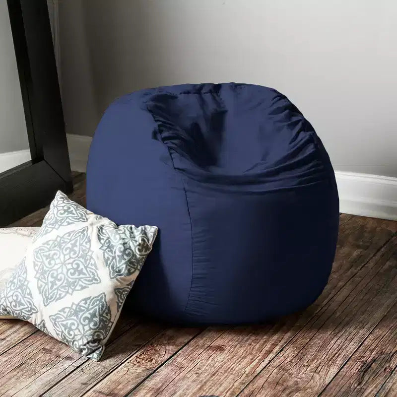 3-Foot Bean Bag Chair with Removable Microsuede Cover, Kids