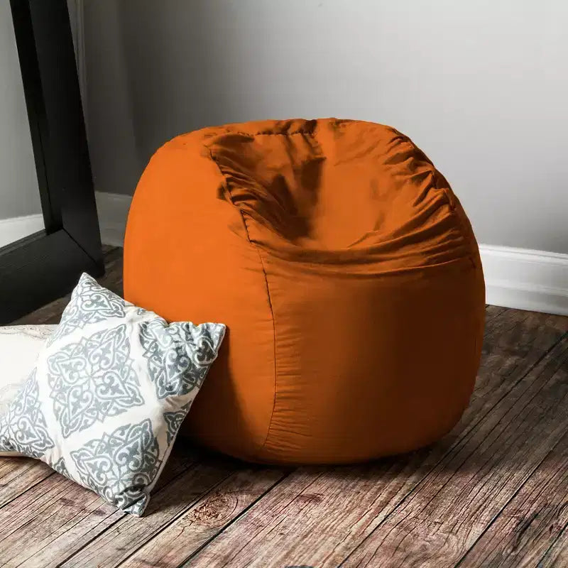 3-Foot Bean Bag Chair with Removable Microsuede Cover, Kids