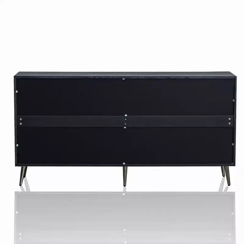 4-Door Lacquer Sideboard  Living Room or Dining Storage