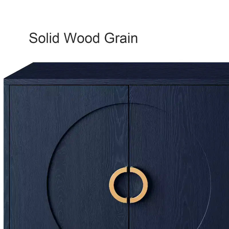 4-Door Lacquer Sideboard  Living Room or Dining Storage