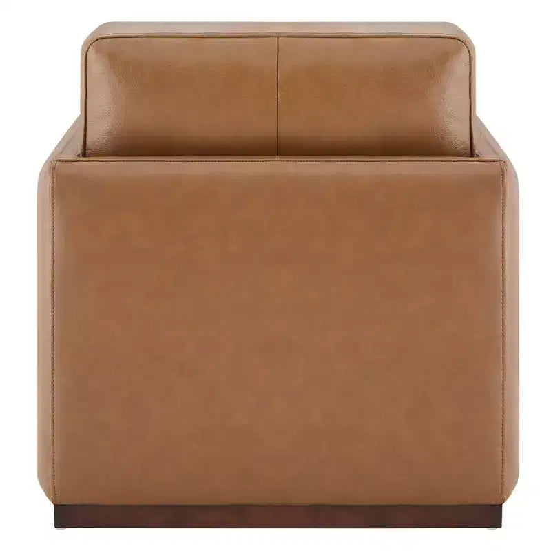 Modern Swivel Accent Chair with Arms, Mid-Century Style, 360-Degree Swivel