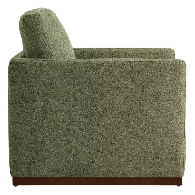 Modern Swivel Accent Chair with Arms, Mid-Century Style, 360-Degree Swivel