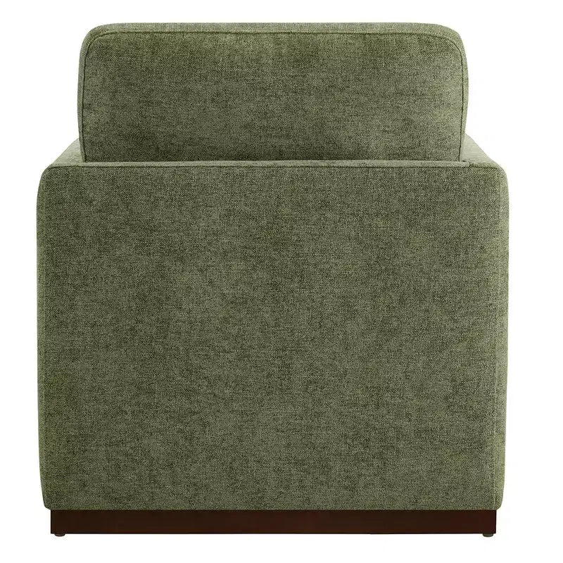 Modern Swivel Accent Chair with Arms, Mid-Century Style, 360-Degree Swivel