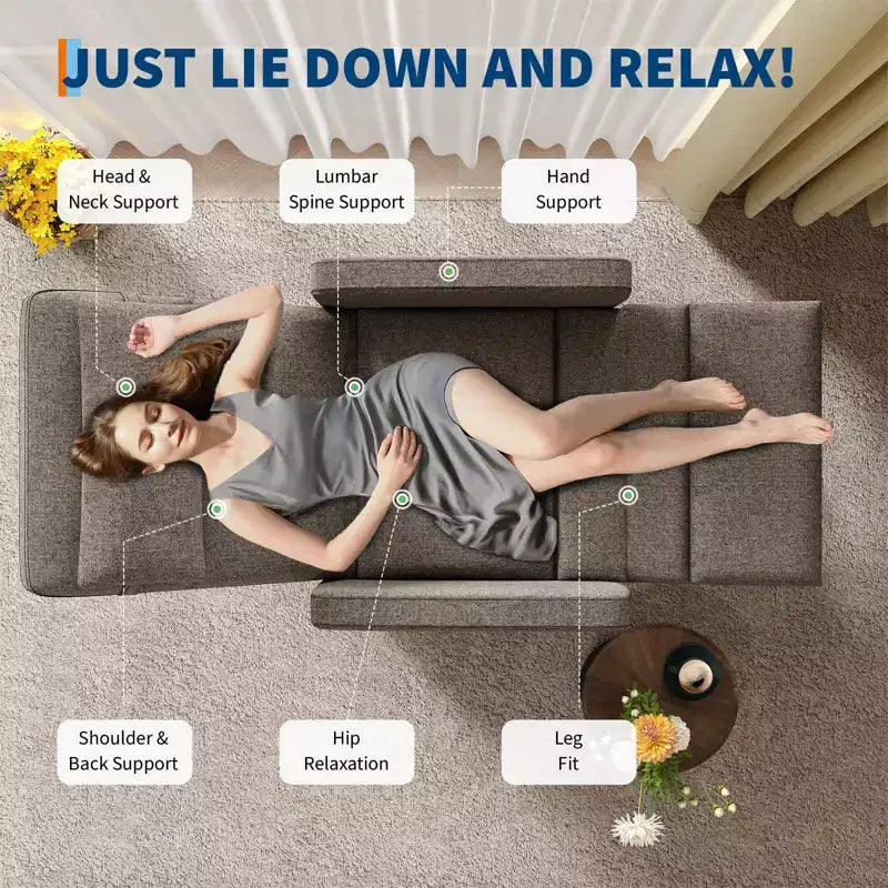 Power Recliner Chair for Living Room, Adjustable Recliner Ergonomic Overstuffed Single Sofa, Padded Home Theater Seating