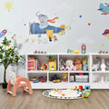 Kids 2-Shelf Bookcase, 5-Cube Wood Toy Storage Cabinet Organizer, White
